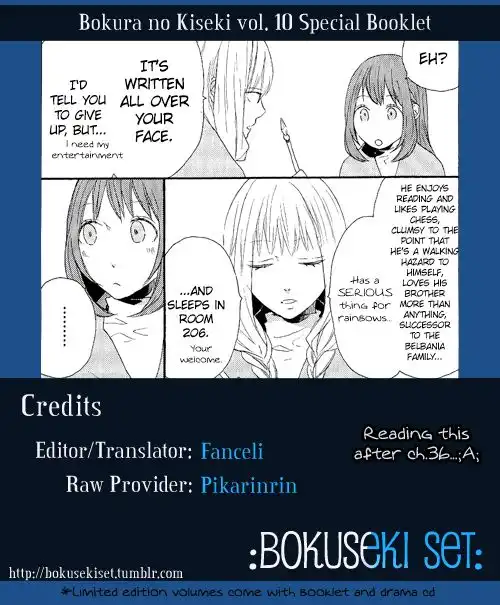 Bokura no Kiseki Chapter 33.6 1